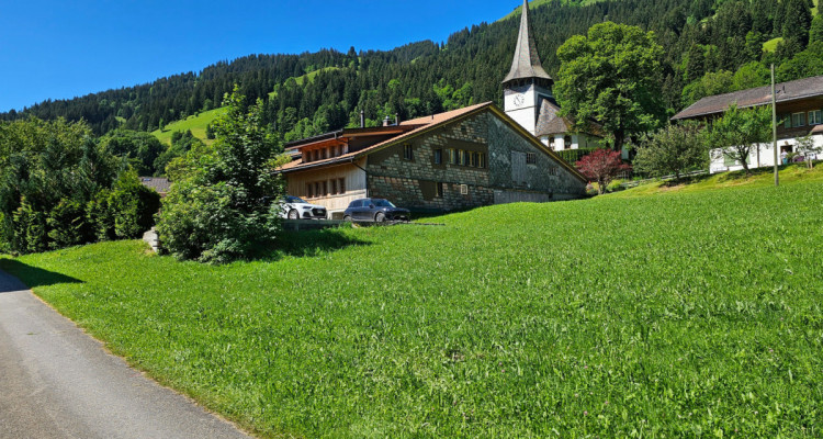 Baulandparzelle mit 5-Zimmer Einfamilienhaus-Vorprojekt im Grünen image 9