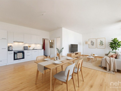 Élégant 2.5 pièces rénové avec belle hauteur sous plafond image 3