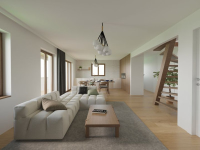 Duplex de 5.5 pièces rénové avec jardin en pleine nature image 3