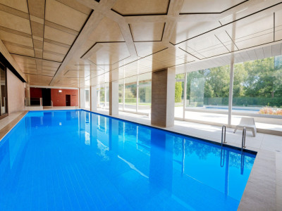 Luxury Apartment, Indoor & Outdoor Pool, Sauna,  close to Geneva Center image 6
