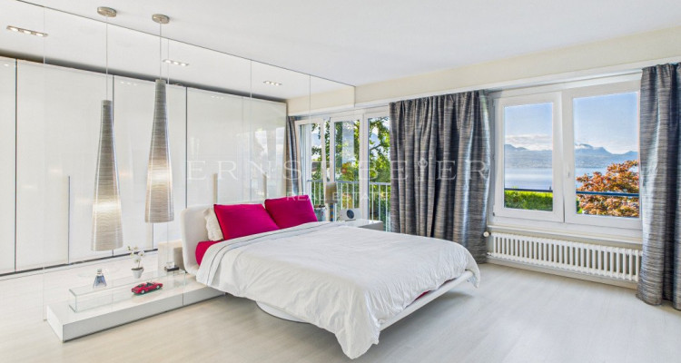 Propriété de prestige avec jardin paysager, piscine et panorama sur le Léman image 5