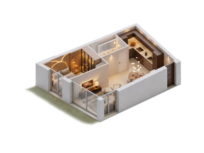 NEUF – RDC terrasse 4.5 spacieux et proche des stations – lot 201 image 4