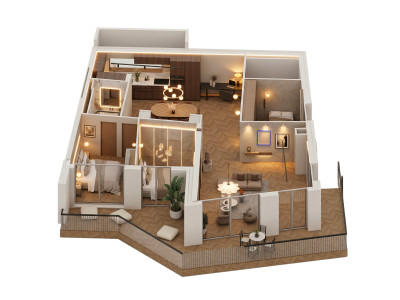 NEUF – RDC terrasse 4.5 spacieux et proche des stations – lot 201 image 6