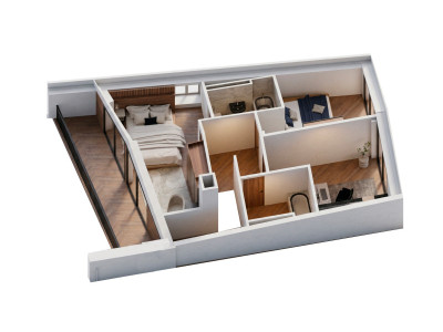 NEUF – RDC terrasse 4.5 spacieux et proche des stations – lot 201 image 8