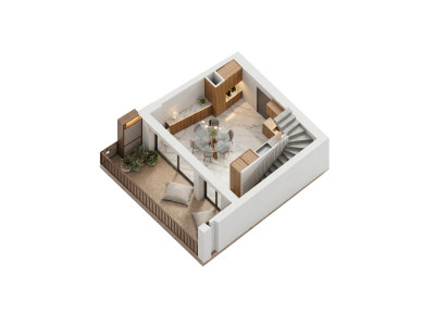 NEUF – RDC terrasse 4.5 spacieux et proche des stations – lot 201 image 11