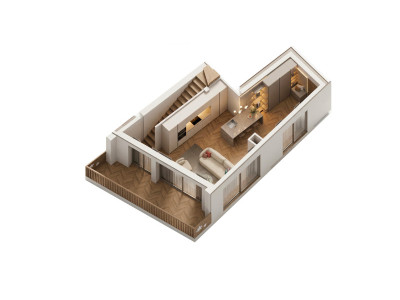 NEUF – RDC terrasse 4.5 spacieux et proche des stations – lot 201 image 13