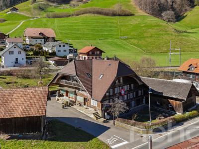 Bauernhaus mit Wohnungen und Gewerbefläche in Bigenthal image 1