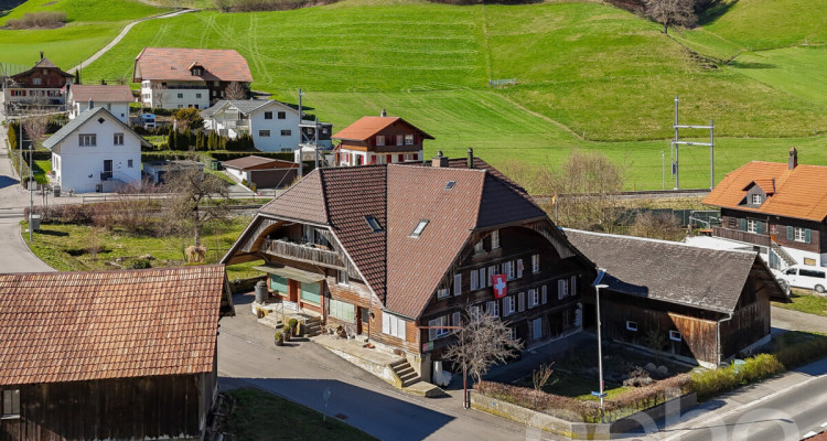 Bauernhaus mit Wohnungen und Gewerbefläche in Bigenthal image 1