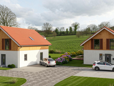 TREYTORRENS - DEUX MAGNIFIQUES VILLAS NEUVES AVEC VUE ALPES  image 2