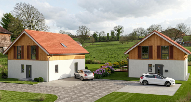 TREYTORRENS - DEUX MAGNIFIQUES VILLAS NEUVES AVEC VUE ALPES  image 2