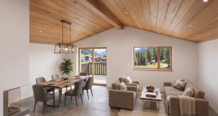 Chalets mitoyens neufs – Les Granges sur Salvan image 2