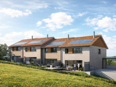 À Bossonnens, Dernière villa parmis 4 unités modernes et lumineuses image 1