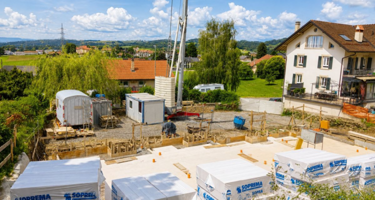 À Bossonnens, dernière villa parmis 4 unités modernes et lumineuses image 2