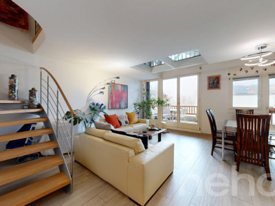 Superbe attique mansardé, 4.5 pièces, sérénité à Choulex image 3