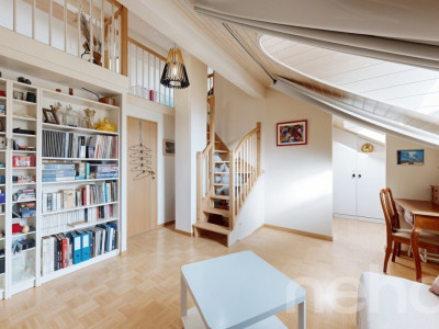 Superbe attique mansardé, 4.5 pièces, sérénité à Choulex image 8