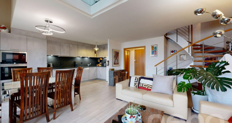 Superbe attique mansardé, 4.5 pièces, sérénité à Choulex image 2