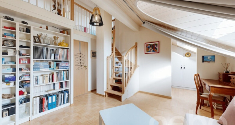 Superbe attique mansardé, 4.5 pièces, sérénité à Choulex image 8