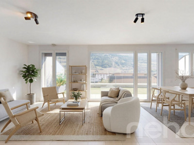 Superbe 3.5 pièces en dernier étage à Sion image 2