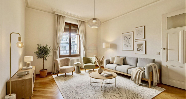 Coup de coeur : Appartement rénové au coeur de Genève image 1