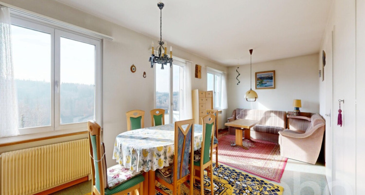 Zweifamilienhaus an Toplage mit grossem Grundstück und Weitsicht image 8