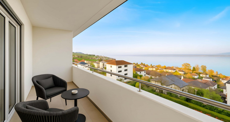 Vue panoramique exceptionnelle – 3.5 pièces lumineux image 1