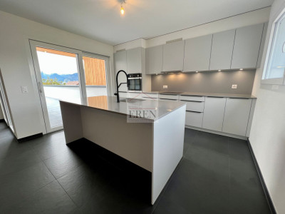 Attique 4,5 pièces avec grande terrasse et vue panoramique à Salins (Sion) image 3