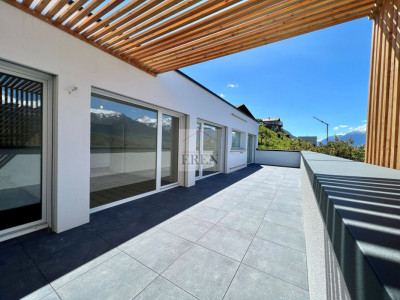 Attique 4,5 pièces avec grande terrasse et vue panoramique à Salins (Sion) image 11