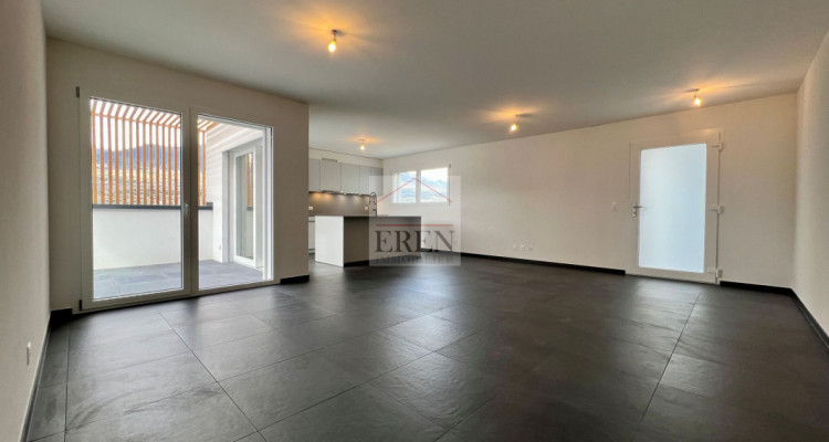 Attique 4,5 pièces avec grande terrasse et vue panoramique à Salins (Sion) image 1