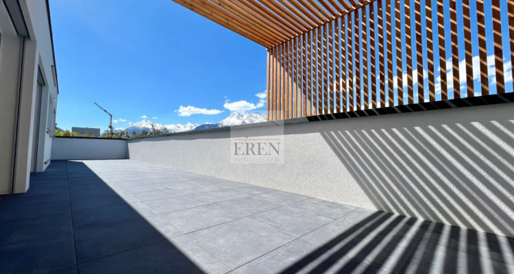 Attique 4,5 pièces avec grande terrasse et vue panoramique à Salins (Sion) image 13