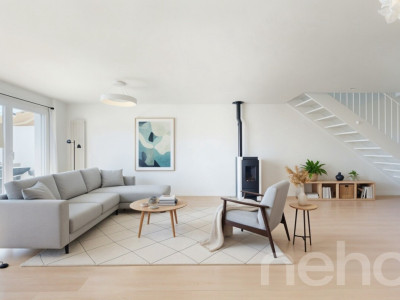 Spacieux duplex en attique ? Volume et confort contemporain image 3