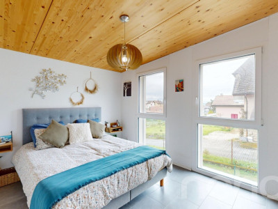 Maison mitoyenne excavée avec jardin privatif et vue sur le lac ! image 8