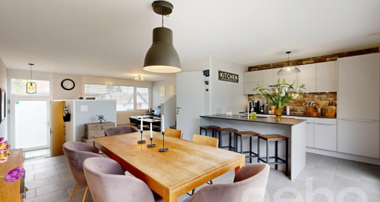 Maison mitoyenne excavée avec jardin privatif et vue sur le lac ! image 3