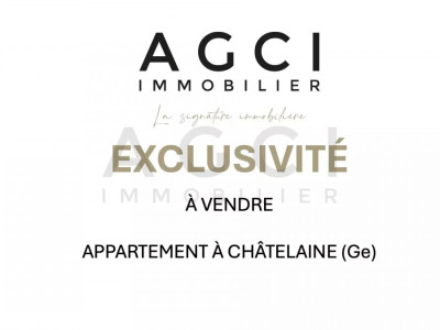 EXCLUSIVITÉ - Appartement lumineux de 4 pièces avec terrasse couverte, jardin privatif et box ? Châtelaine image 1