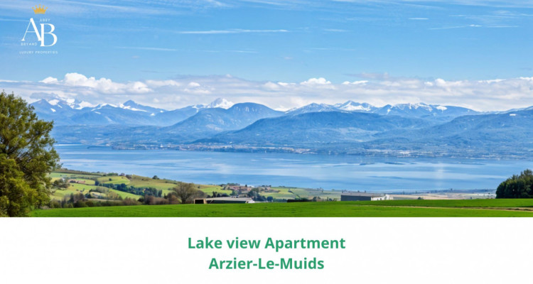 En exclusivité : Appartement moderne avec vue Lac et montagne/ Arzier-L-Muids image 1