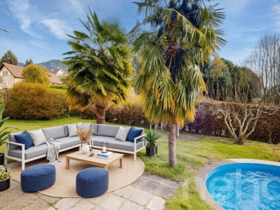 Villa jumelle avec vue dégagée et piscine au c?ur de Blonay image 3