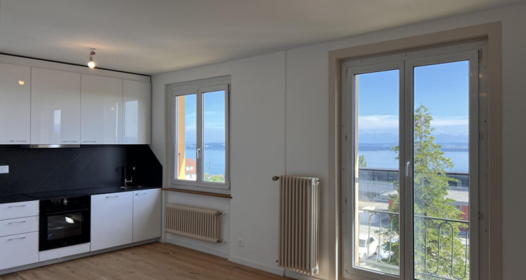 Confort, lumière et vue panoramique sur le lac et les Alpes image 3