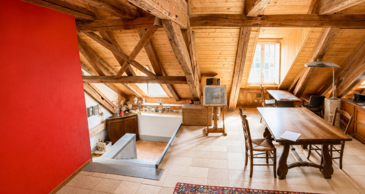 A vendre au coeur de la Vieille Ville de Fribourg un magnifique attique image 10