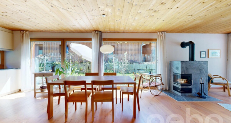 Modernes Wohnen im Grünen mit Naturgarten und Bergblick image 3