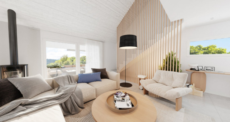 Une demeure où le jardin tutoie le ciel, Attique en duplex 4,5 pièces, 190 m² image 7