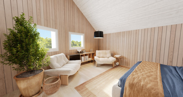 Une demeure où le jardin tutoie le ciel, Attique en duplex 4,5 pièces, 190 m² image 10