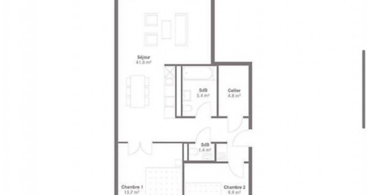 Appartement 3,5p à Crissier 2340fr image 13