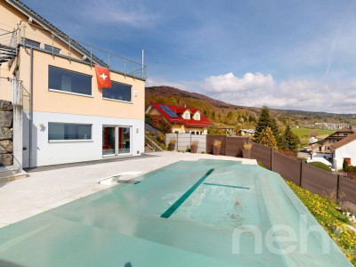 Maison passive avec studio, piscine et vue dégagée image 4
