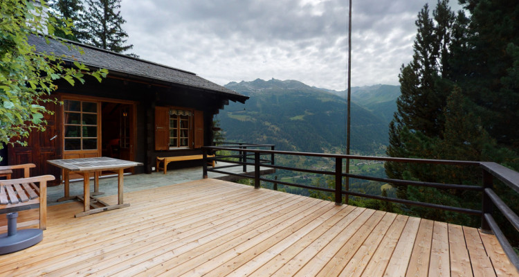 Charmant chalet en madrier à Grimentz image 2