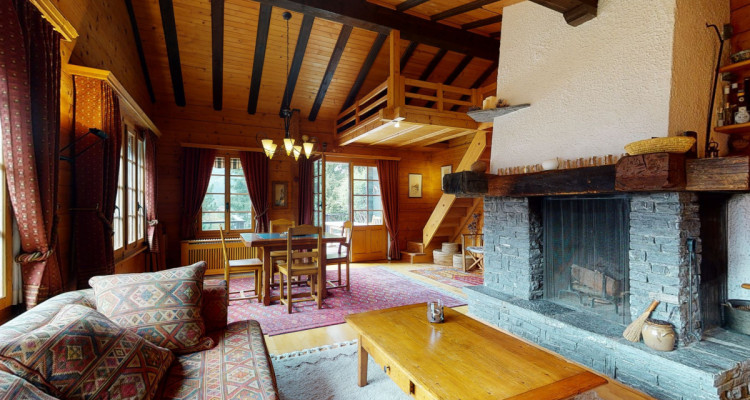 Charmant chalet en madrier à Grimentz image 3