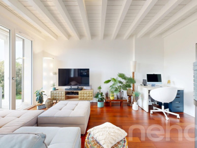 Maison mitoyenne lumineuse avec jardin au calme absolu au Mont/Rolle image 2