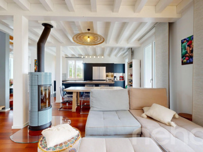 Maison mitoyenne lumineuse avec jardin au calme absolu au Mont/Rolle image 4