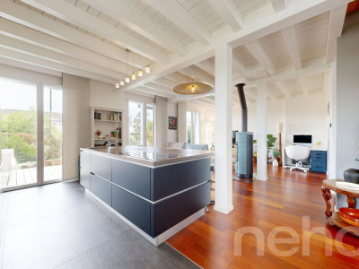 Maison mitoyenne lumineuse avec jardin au calme absolu au Mont/Rolle image 8