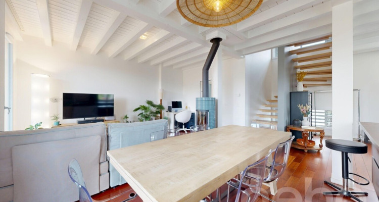 Maison mitoyenne lumineuse avec jardin au calme absolu au Mont/Rolle image 5