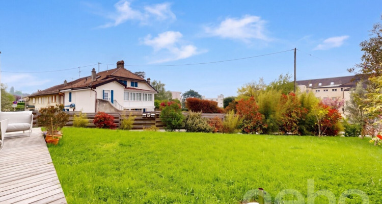 Maison mitoyenne lumineuse avec jardin au calme absolu au Mont/Rolle image 10