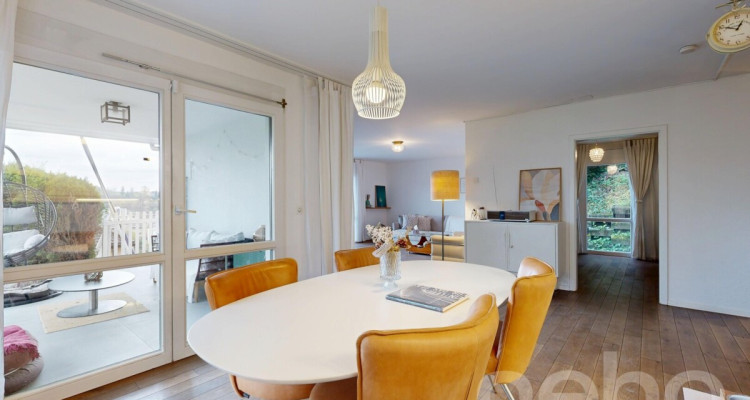 Einfamilienhaus mit Panoramaaussicht und Gartenparadies in Ebikon image 5